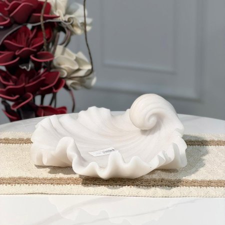 جاط ريزن مدور 30سم شكل صدفة يد لف EL158/9 =ت.ش2